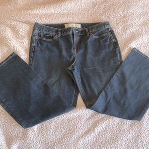 Women’s dark blue jeans